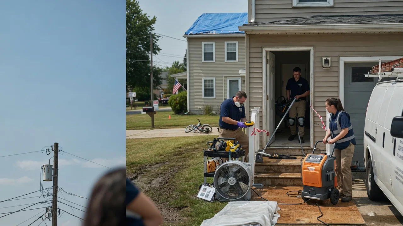 Water Damage Repair in Kinde, MI near me